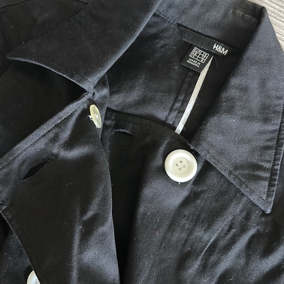 H&M Black and White Jacket-size 8 - Picture 3 of 6